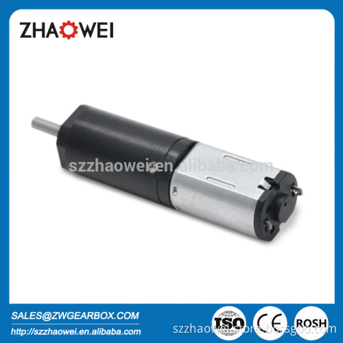 Customized 10mm High Torque Dc Geared Motor With Plastic Planetary Gearbox